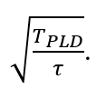 equation 03 for sqrt of T on tau